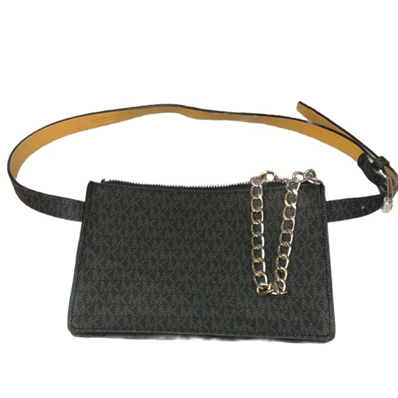 Michael Kors Handbags - Michael Kors Black Belt Bag - Small